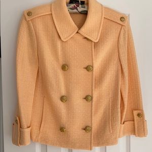EUC St. John double breasted, gold button jacked.